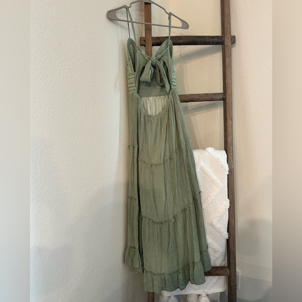 Love Tree Green Maxi dress